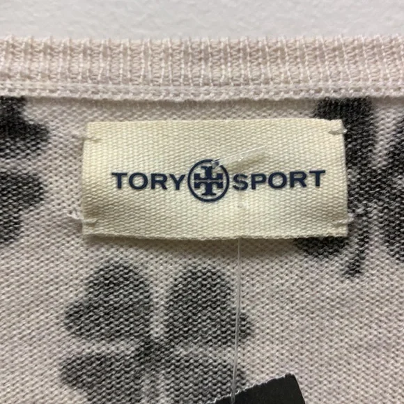 Tory Prunted Merino Sport sweater - Picture 4 of 8